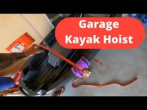 Kayak Hoist Installation!
