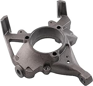 TRQ Front Right Steering Knuckle Passenger Side Compatible with 1990-2001 Jeep Cherokee 1990-1992 Comanche 1993-1998 Grand Cherokee 1993 Grand Wagoneer 1990 Wagoneer 1990-2006 Wrangler