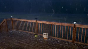 This is hail in Newport right now, sent in by our digital team. Keep up to date with this severe weather here, we are live! https://www.wvlt.tv/2025/02/07/quick-round-strong-or-severe-storms-before-midnight/ | WVLT