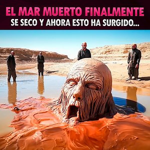 30K views · 718 reactions | El Mar Muerto Finalmente se a secado y ahora esto a surgido | MisteriosaMente | Facebook
