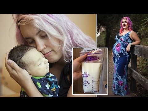 Young Mother Donates Her Breast Milk To Others After Newborn Baby Passes Away