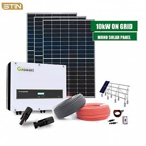 [Hot Item] 10kw Hybrid Solar Voltage Home Power PV Module Panels Energy Ground Portable System