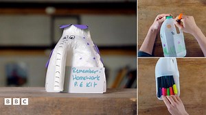 Magical milk carton creations