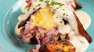 Celebrity chef back in the kitchen and taking a bite out of his new cookbook