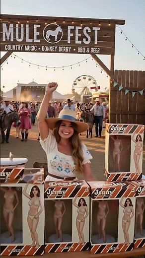 Jenny vs Jenny: Epic Apartment Wrestlers at 1977 Mule Fest!