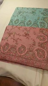 1K views · 74 reactions | SOLD OUT......... Designer saree All Over saree gorgeous Zari embroidery work With stone work | DREAM HOME COLLECTION | Facebook