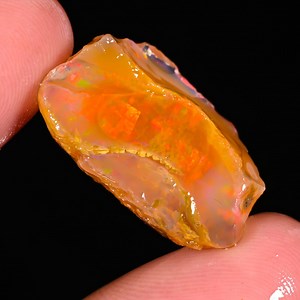 Äthiopischer Opal, rauer Edelstein, 33.00 ct, Schmuckherstellung - Etsy.de