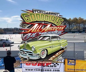 Spring into gear! 🚗💨 It's the first Goodguys Rod & Custom Association event of 2025! Join the 41st All American Get-Together to experience over 2,000 of NorCal's hottest rods cruising through the Fairgrounds. Tickets are on sale now >> https://bit.ly/ACFEventCalendar | Alameda County Fair
