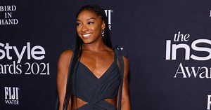 Simone Biles Attends 'Magic Mike Live' Show, Receives Steamy Dance