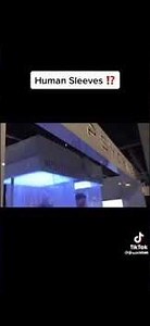 Human Sleeves! 😳#whatisthat #biotechnology #futuristic