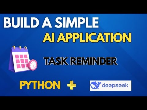 Build an AI Reminder App with Python & DeepSeek | Simple Agent using python| No API Keys Needed!