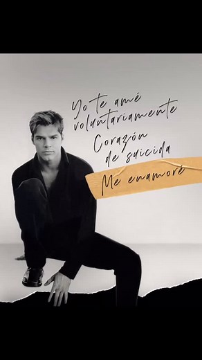 Cuando @ricky_martin canta, el corazón no pregunta, solo se entrega 🔥❤️‍🩹 #Corazonado #repost @rickymartinwebteam | OFC Jpus Ecuador