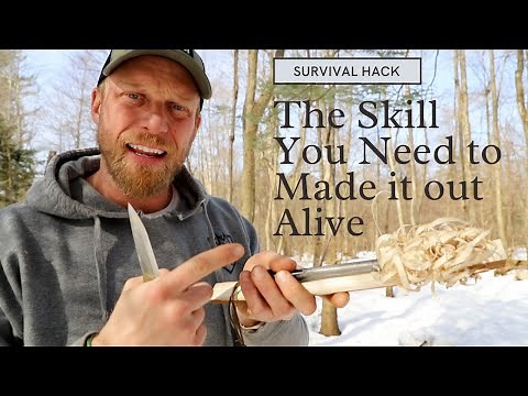 Survival Hack: Handheld Fire: Starting a Fire in the Rain and Snow, Survival Fire Starter