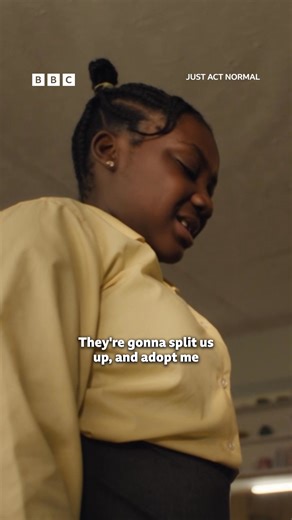 Three kids, one big secret. Relentlessly hopeful Tiana, Tionne and Tanika band together with a fake mum, fierce loyalty and a few fibs. A big-hearted coming-of-age story, of sorts. Watch brand new drama #JustActNormal now on iPlayer. #Drama #Comedy | BBC Three