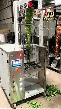Powder Pouches Packing in Auger Filler Machine - Arceus India #arceusindia #powderpacking