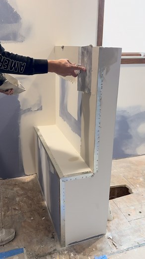 Corner bead coating #drywall #finisher #drywallfinisher #sheetrock #parati #fyp | Drywallwhisperer