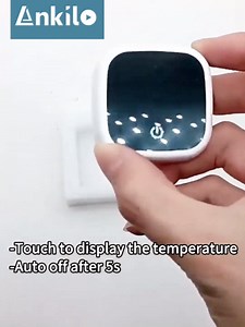 Upgraded Aquarium Thermometer, Digital Fish Tank Thermometer, 120° LED HD Display ±0.1°F, Fahrenheit Tank Temperature Measurement for Fish, Axolotl, Turtle and Aquatic