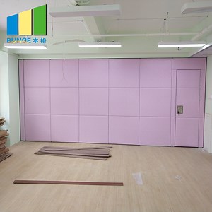 [Hot Item] Manual Acoustic Operable Wall Movable Office Partition Walls System