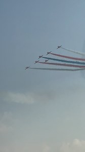 Red Arrows at Duxford D-Day80 Airshow #duxford #redarrows #planespotting #planespotter #flying #aviation #avgeek #dday80 | The Flying Duck77