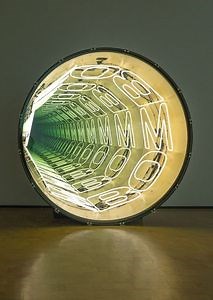 [Hot Item] Customized Round Rectangle Colorful Infinity Mirror Signage