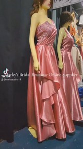 2.2K views | Our made-to-measure Satin gown for Maid of honor ...