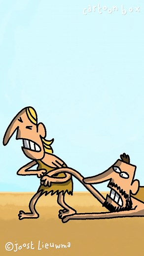 When Curiosity Kills the Caveman #animation #comedy #memes #cartoonbox | Cartoon-Box