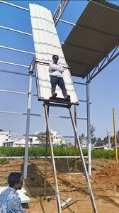 3.7M views · 23K reactions | REAL WORK. REAL RISK. #RealWork #FabricationLife #ConstructionLife #RoofingWork #IndianWorkers | Suheel Irfan | Facebook