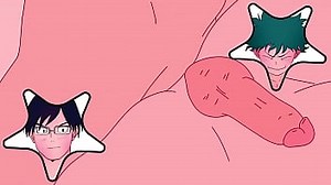 Deku intenta ser pasivo con Tenya Iida