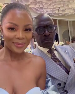 Malusi Gigaba with his wife, Nomfundo.🤌🔥❤️