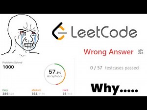 Why You Can't Solve Leetcode Problems