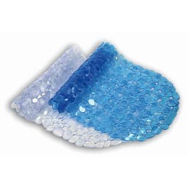 Blue Canyon Pebble Shower Mat White (phthalate Free)