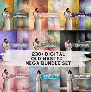 240 Old Master Portrait Backdrops: Vertical & Horizontal (digital Download) - Etsy