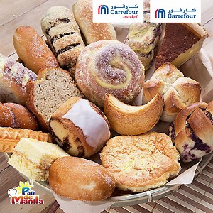 We are bringing Pinoy breads, pastries & desserts closer to you with our delicious Pan De Manila products for you & your family to enjoy! Offer is available at Carrefour City Center Ajman, Carrefour Airport Road, Carrefour City Center Deira, Carrefour Mall of the Emirates, Carrefour Marina Mall, Carrefour City Center Mirdif, Carrefour City Center Sharjah, Carrefour City Center Shindagha, Carrefour Burjuman Center, Carrefour Al Ghurair, Carrefour Dubai Festival City, Carrefour Market Hudaiba & Ca