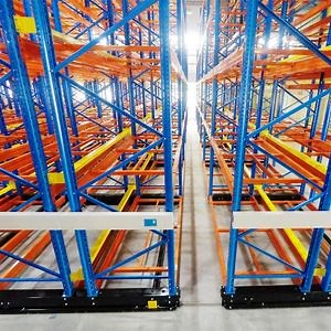 [Hot Item] Warehouse Storage System Electrical Powered Mobile Pallet Racking