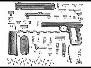 Colt Model 1903 Pocket Hammer - Disassembly - Assembly