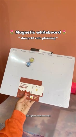 Wish store dz “ world of Cuteness “  on Instagram: "Magnetic whiteboard  Dimension: Livraison 58 wilayas  #magneticwhite # #dz #stationery #organisation #planning #planner #planification #explore"