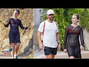 ✨ Emma Watson Shines in Saint-Tropez 🌴👗 From Scholar to Style Icon! 💫