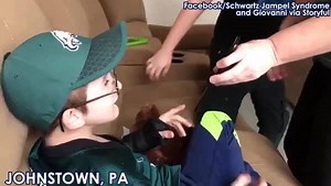 Philadelphia Eagles staff and players, including Coach Pederson, Carson Wentz, and Nick Foles, surprised 9-year-old Giovanni, who has a rare genetic disorder, with a special phone call. Giovanni was moved to tears because he was so excited: http://6abc.cm/2lRWCJe #FlyEaglesFly | 6abc Action News