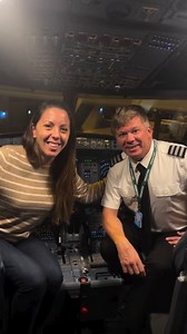 Almost a year after joining Frontier, First Officer Matt Fredrickson shared his passion for flying with a very special passenger: his wife! 💚 A reminder that the best adventures are the ones we create together. Looking forward to many more flights and memories for this special couple! 📸: @ashley.f.adventures | Frontier Airlines