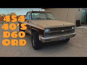 The build of the 1982 Chevy K30 has started, again!