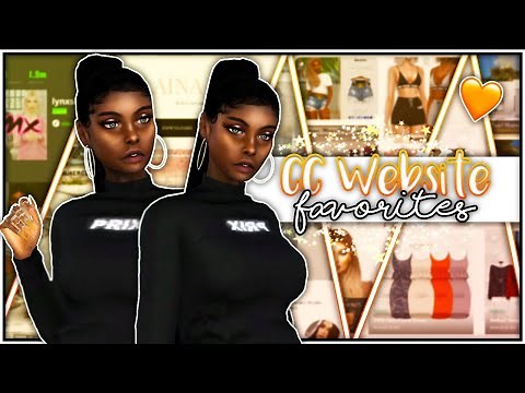 🧡My Go-To CC Websites | SIMS 4 CC FAVORITES