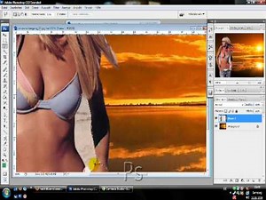 Adobe Photoshop CS3 Tutorial - Ausschneiden und Einfügen tut