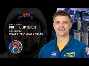 Meet NASA Astronaut Matthew Dominick, Crew-8 Commander FriendsofNASA.org: NASA astronaut Matthew Dominick is the commander of NASA’s SpaceX Crew-8 mission. This is the first spaceflight for Dominick, who became a NASA astronaut in 2017. He is from Wheat Ridge, Colorado, and earned a bachelor’s degree in electrical engineering from the University of San Diego, California, and a master’s in systems engineering from the Naval Postgraduate School in Monterey, California. He is an active-duty U.S. Na