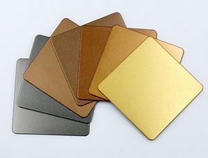 [Hot Item] 4*8 FT Decorative PVD Color Coating Stainless Steel Sheet 304 Blasted Stainless Steel Sheet