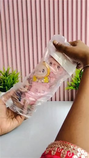 2K views | Labubu Cartoon Coffee Tumbler! Adorned with playful Labubu...