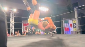 Vertical suplex by @alex_t902 to @colby.corino #NWAPowerrr | @nwa Episodes are available on youtube.com/@nwa #NWA #Powerrr #NWAUsa | Wrestling With Unicorns
