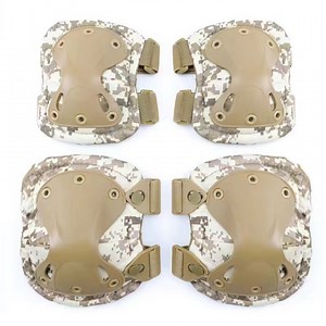 [Hot Item] Camo Hard Shell Tactical Bulletproof Elbow and Knee Pads