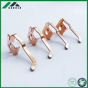 [Hot Item] Electrical Outlet Contact Socket Metal Bending Parts Accessories Electric for Plug Brass Copper Electric Contacts