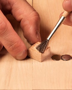 Setting Magnets In Wood | DeMilked