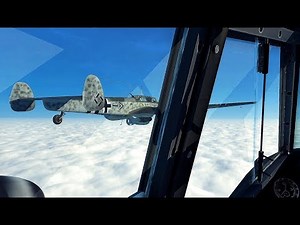 IL-2 Sturmovik: Battle of Stalingrad - Messerschmitt Bf 110 with big bomb